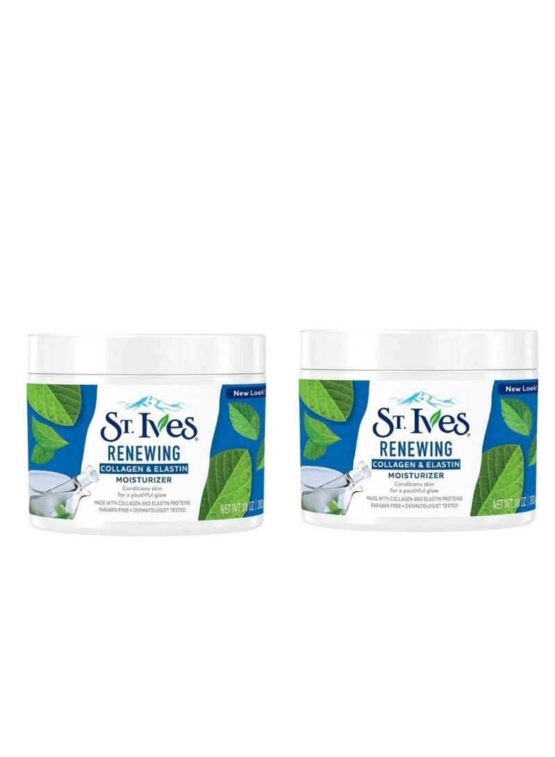 ST. Ives Renewing Collagen And Elastin Moisturizer Pack of 2 - Image 1