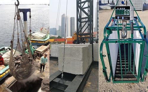 N/P 2000KG / 4400LBS 2Ton Digital Crane Scale with Remote, Industrial Heavy Duty Electronic Hanging Scale, LED Display - Image 5