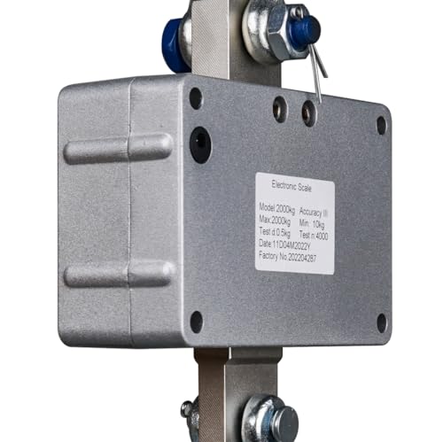 N/P 2000KG / 4400LBS 2Ton Digital Crane Scale with Remote, Industrial Heavy Duty Electronic Hanging Scale, LED Display - Image 3