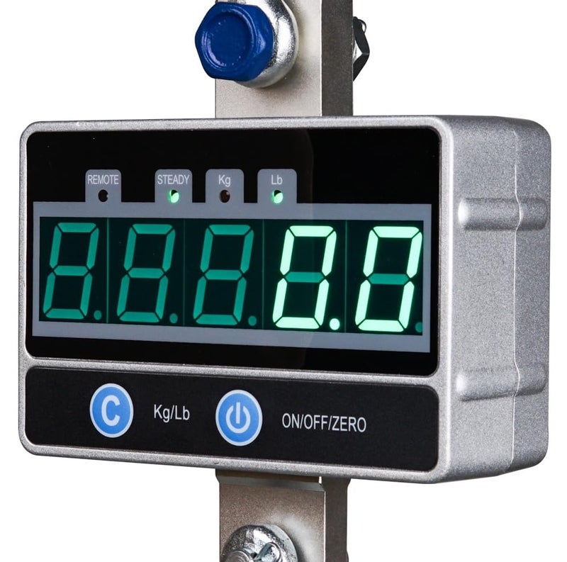 N/P 2000KG / 4400LBS 2Ton Digital Crane Scale with Remote, Industrial Heavy Duty Electronic Hanging Scale, LED Display - Image 2
