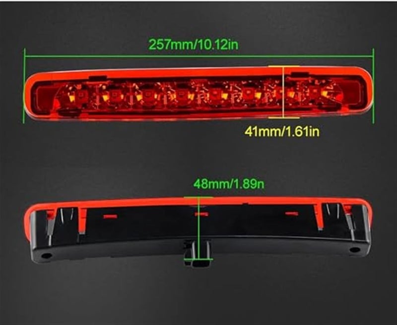 QASULER Third Brake Light for Ford Mustang 2005-2009 - Image 3