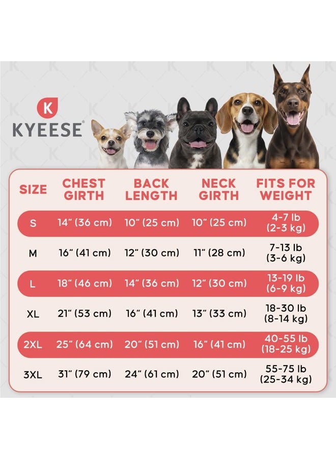 KYEESE Dog Shirt Soft Breathable Stretchy Dog T-Shirt with Reflective Strip Safety for Night Walking Tank Top Vest Puppy Shirts, Rose Red, M - Image 2