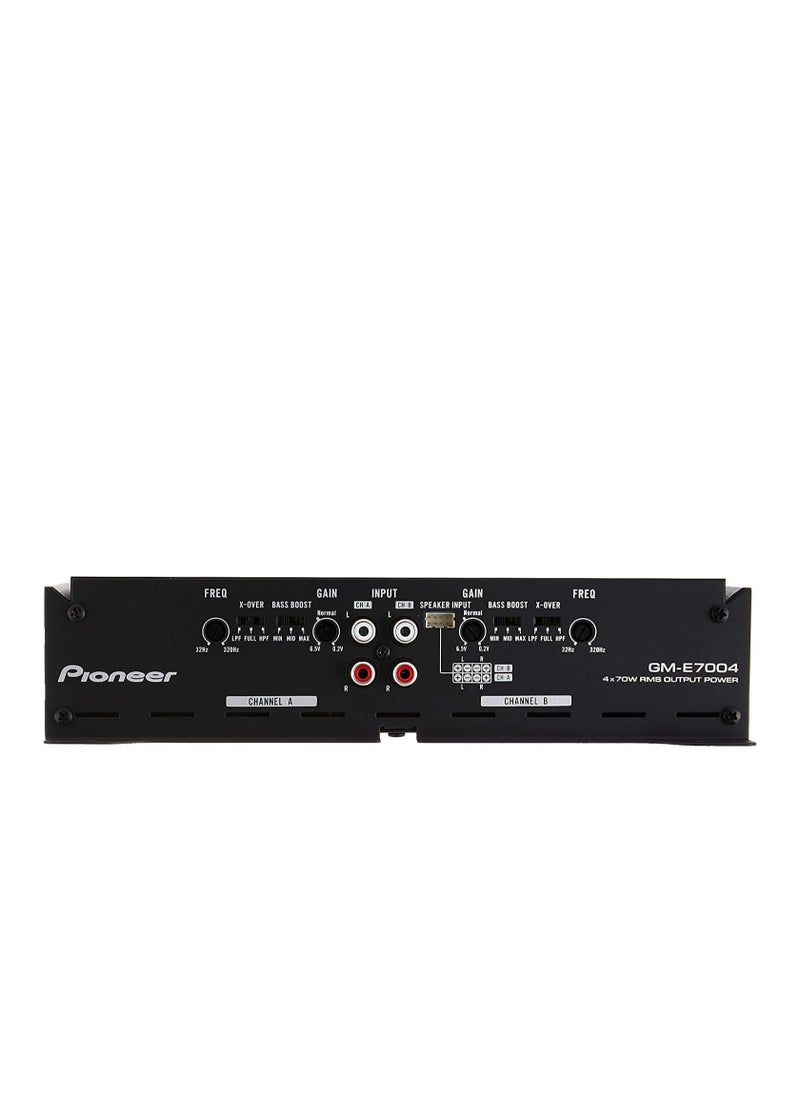 Pioneer GM-E7004 4 Channel Bridgeable Amplifier with Bass Boost  - Image 4