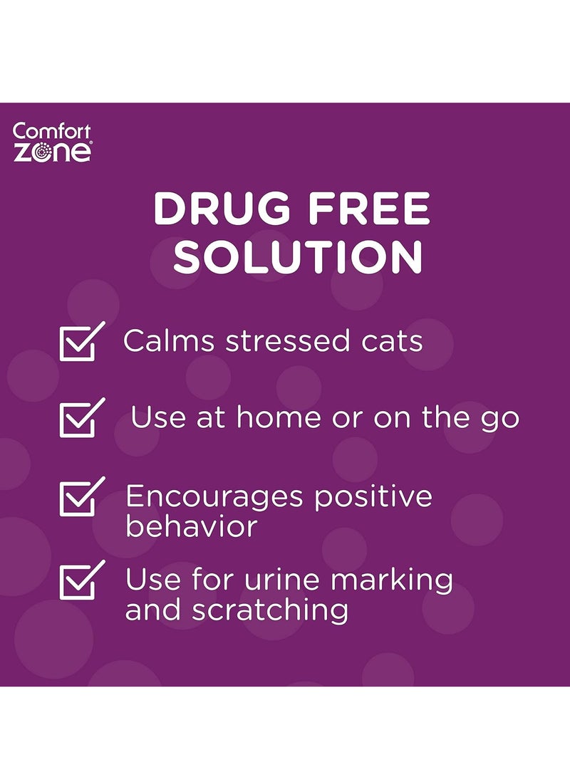 Comfort Zone Cat Calming Pheromone Collar Helps Cats Feel Safe Happy Calm Reduces Stress Anxiety and Unwanted Behaviours With Breakaway Feature for Safety 1 Collar Pack White - Image 5