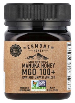 Multifloral Manuka Honey Raw And Unpasteurized MGO 100+ 8.82 oz (250 g)
