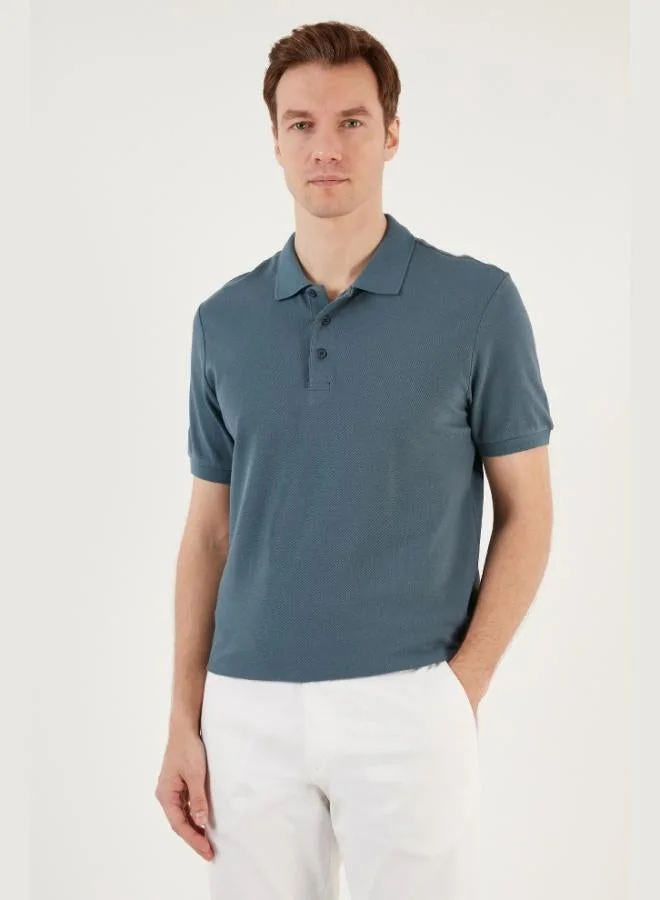 Buratti Cotton Regular Fit Button-Down Polo Collar T-Shirt Men's POLO COLLAR T-SHIRT 5902127