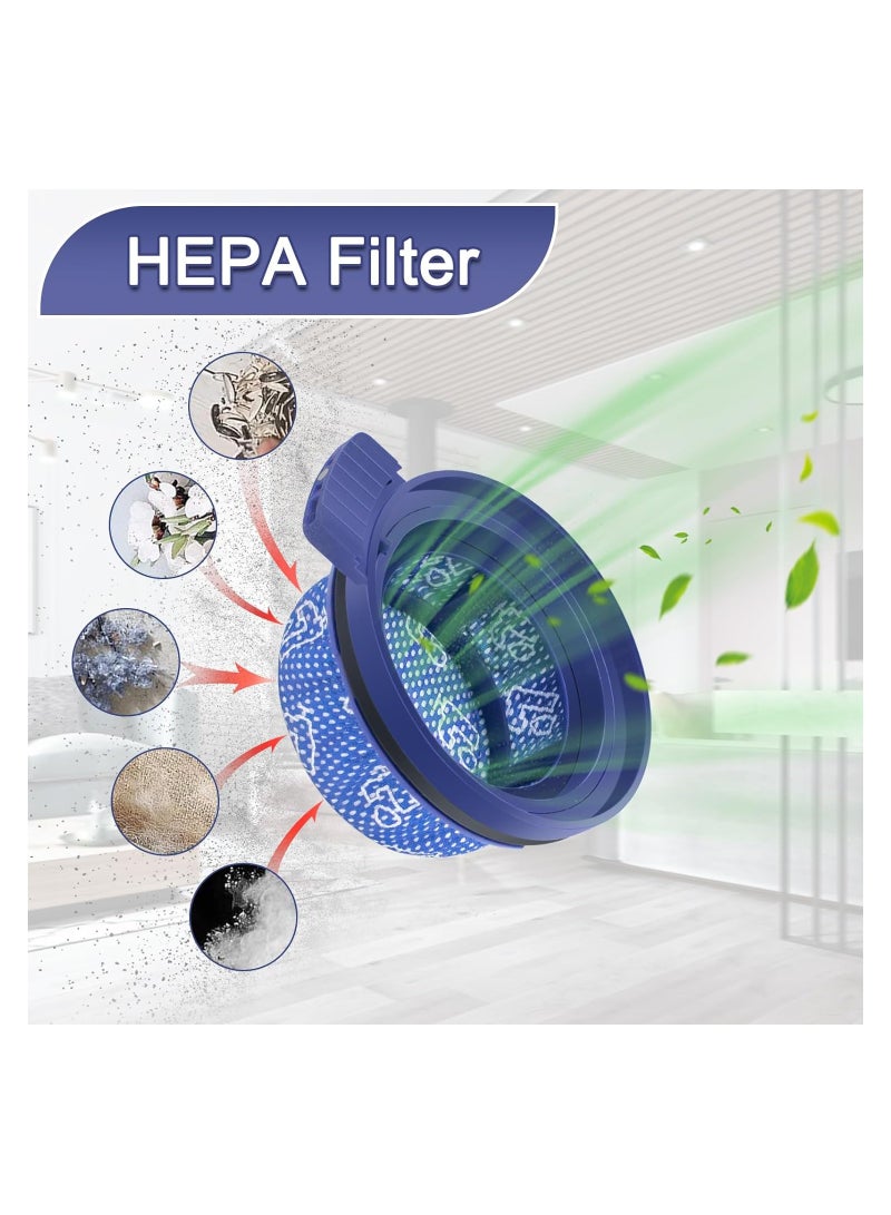 2 Pack Vacuum Filters Replacement Parts Vacuum Cleaner Washable Micro Filters Filters for Samsung BESPOKE Jet VS20A958FWN, VS20A95923B/AA, VS20A95923N/AA, VS20A95923W/AA Cordless Stick Vacuum