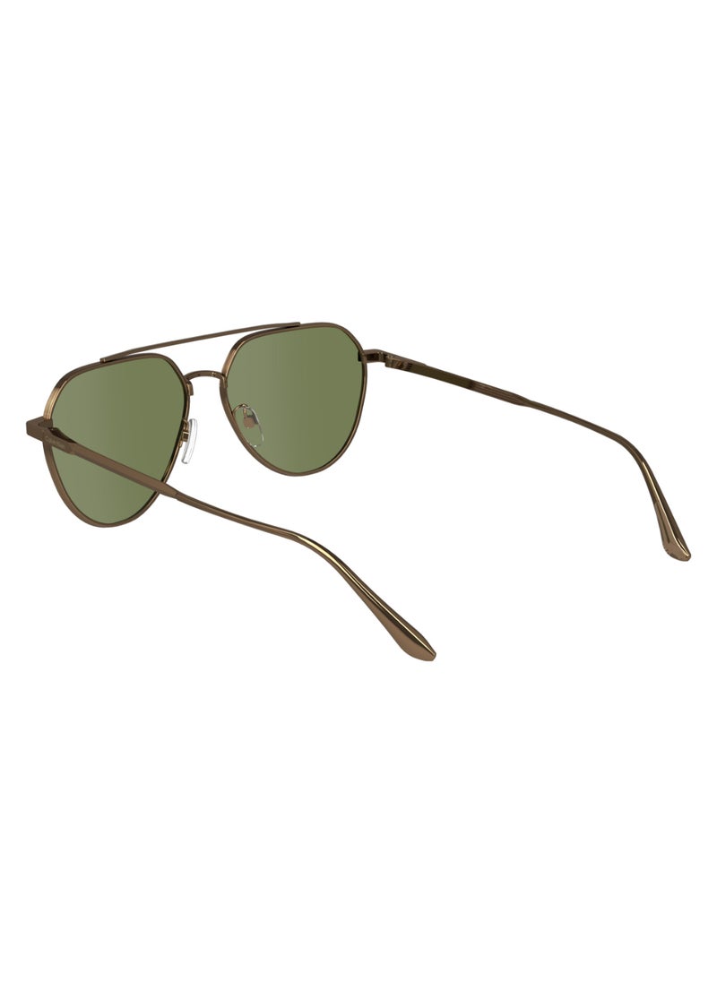 CALVIN KLEIN FULL RIM METAL AVIATOR CALVIN KLEIN SUN CK24100S  5715 (771) AMBER GOLD  - Image 5