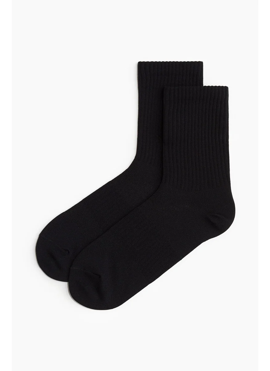 H&M 5 Pack Crew Socks