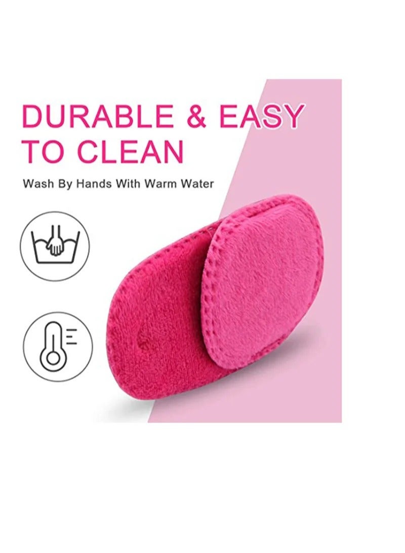 general 4 Pcs Glasses Eye Patch for Kids Right and Left Eye Patch for Glasses, Reusable Lazy Eye Patch for Lazy Eye Amblyopia Strabismus and After Surgery （Red) - Image 3