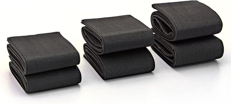 Elitzia Elastic Bandage Straps Belt for Beauty Machine Pads Wraps Fabric Bandages Spare Parts Band for Lipo Machine Pads 6 bands 3 Sizes Elitzia ET2021P 
