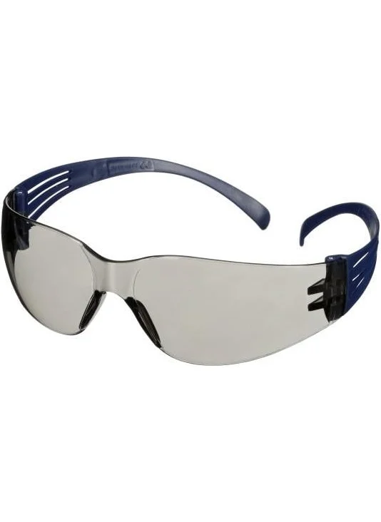 3M Securefit™ 107 Blue Frame Light Grey Lens Safety Glasses