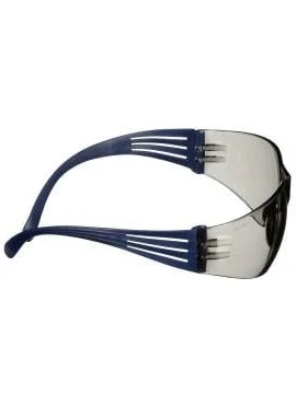 3M Securefit™ 107 Blue Frame Light Grey Lens Safety Glasses