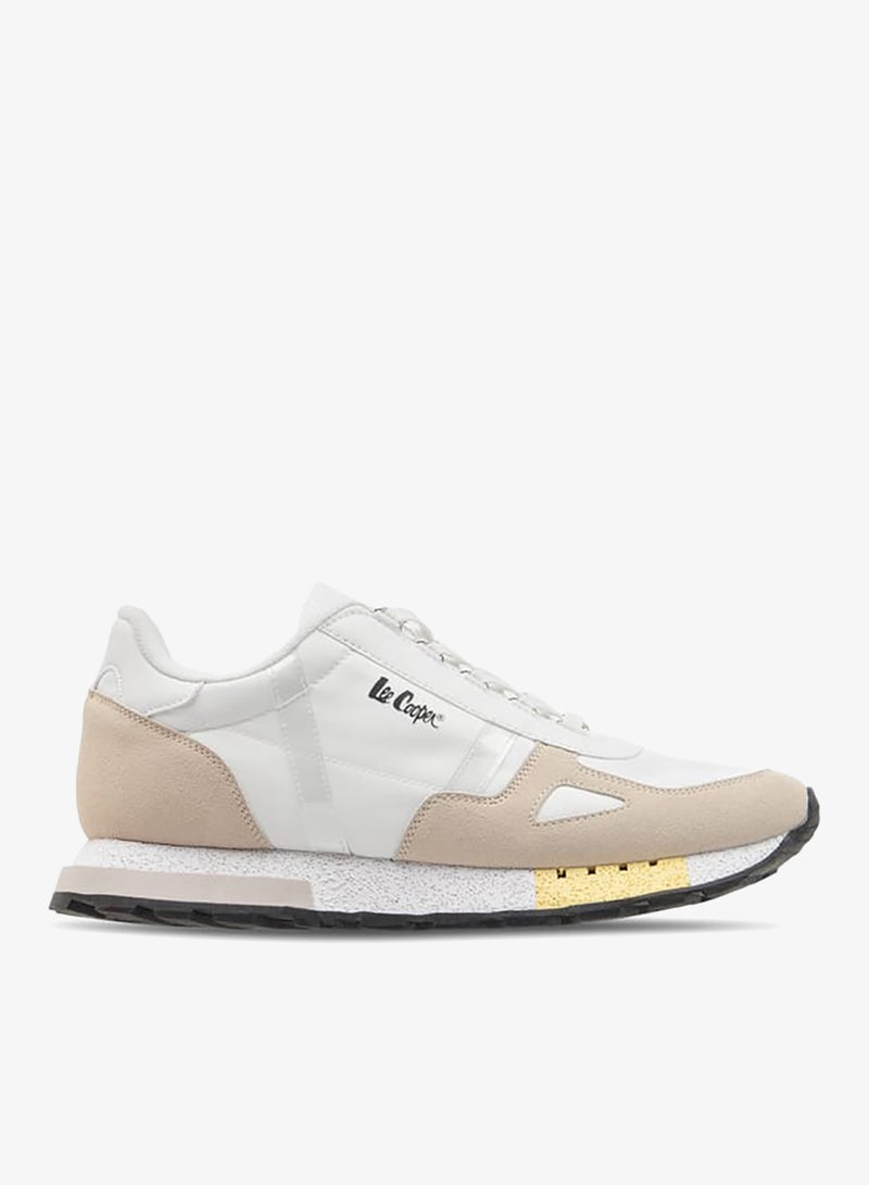 لي كوبر سنيكرز رجالي برباط وتفاصيل متباينة - Image 1