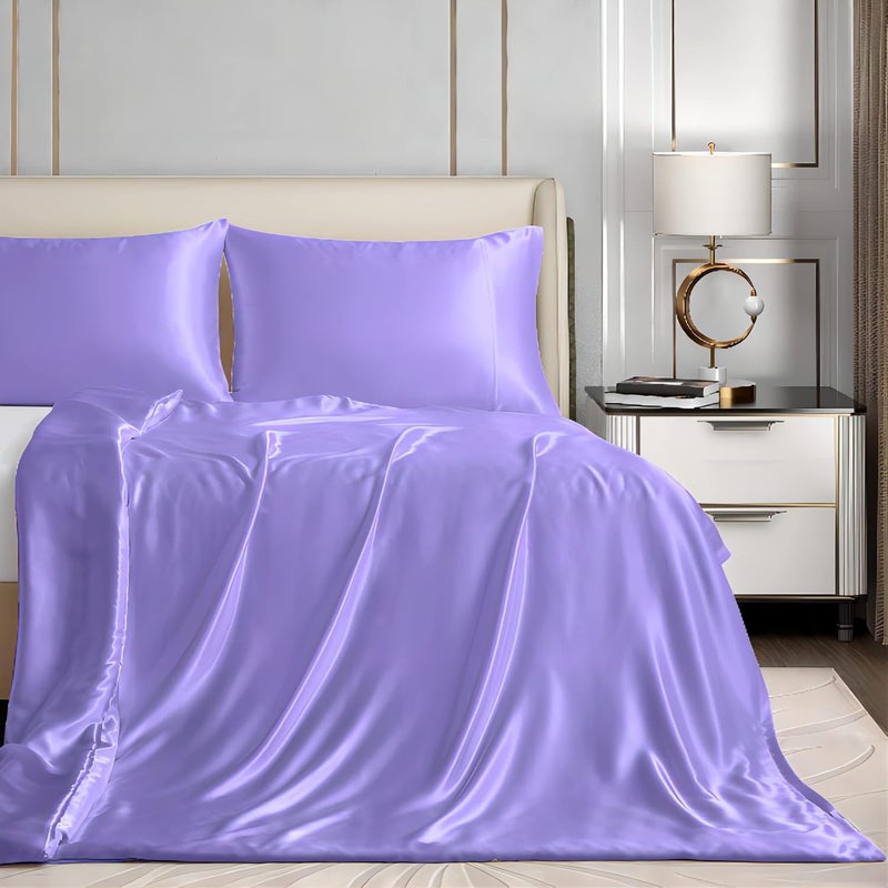 Homiest غطاء لبطانية مقاس 48" x 72"، بلون أرجواني، مزود بـ 8 رباطات، وغطاء قابل للإزالة بسحاب، مناسب للبالغين. - Image 1