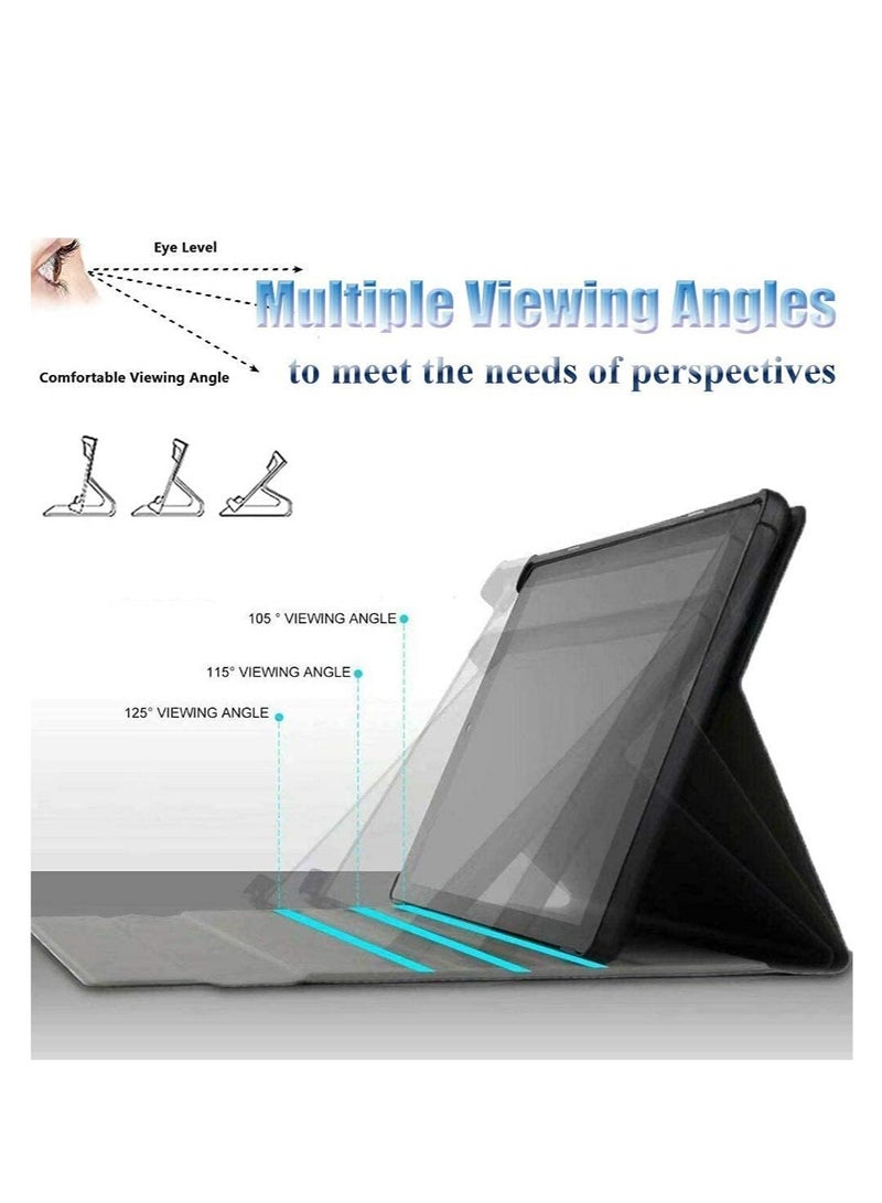 ELTRAZONE Keyboard Case for Samsung Galaxy Tab S6 Lite 10.4 inch Wireless Bluetooth Keyboard with PU Leather Case Magnetic Detachable Smart Keyboard with Stand Cover for Galaxy Tab S6 Lite SM-P610 P615 - Image 5