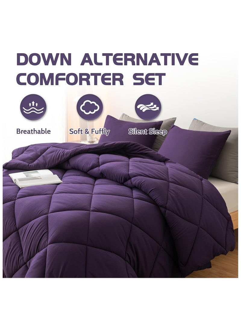 Generic Microfiber Winter Bed Quilt - Down Alternative Fiber Duvet Filling  - Image 2