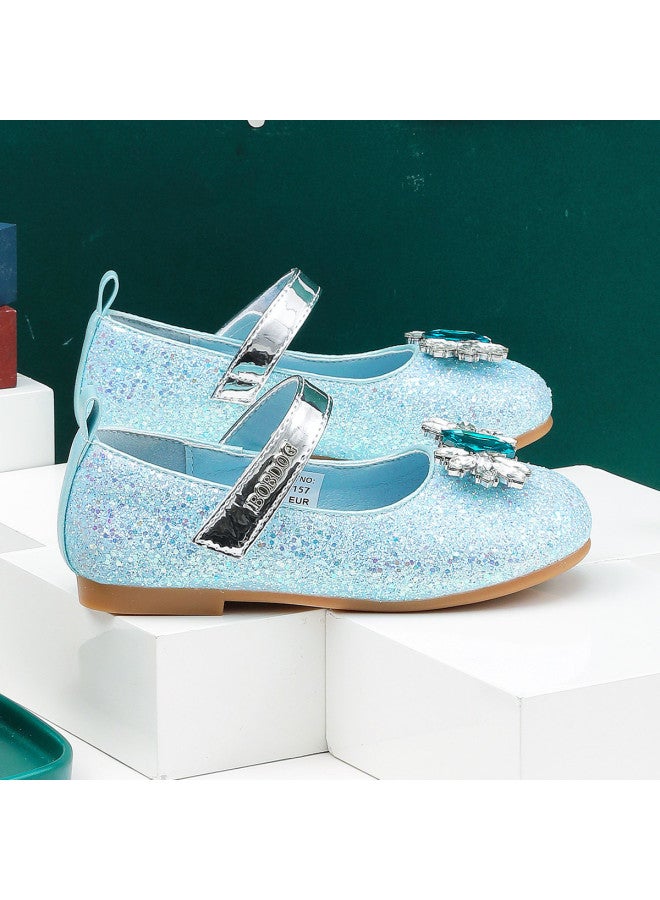 Babu Bean 【Mary Jane Leather Shoes】 موسم العودة إلى المدرسة ربيع/خريف أحذية المشي لمسافات طويلة للفتيات منتصف الساق ذات النعل اللين أحذية أداء أحذية أطفال عصرية - Image 3