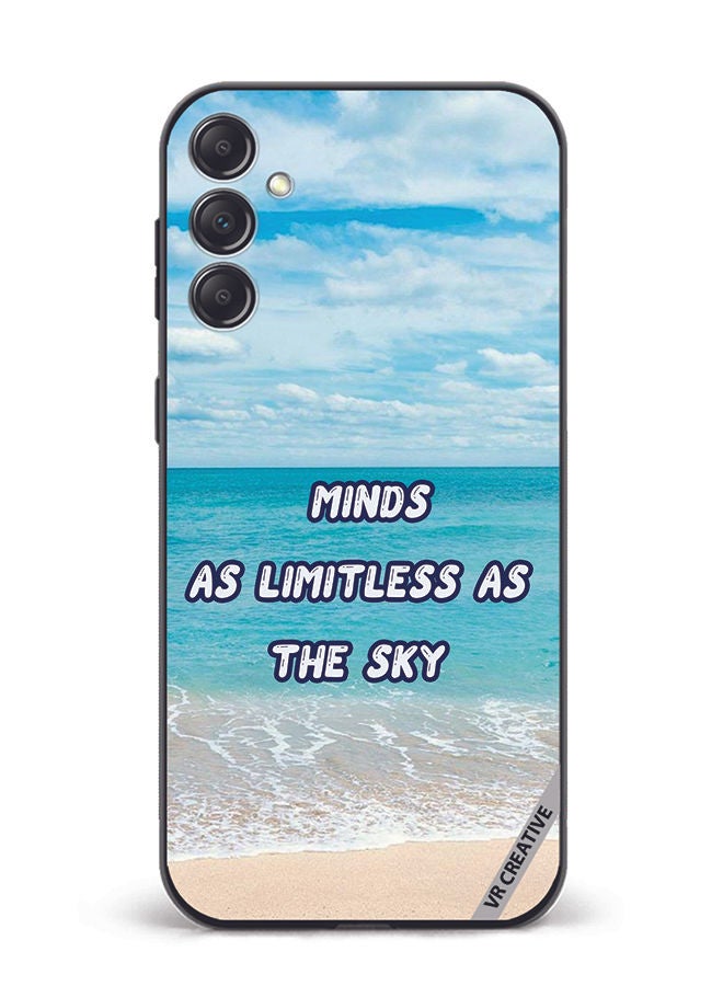 VR CREATIVE Protective Case Cover For Samsung Galaxy M14 Sky Caption Design Multicolour - Image 1