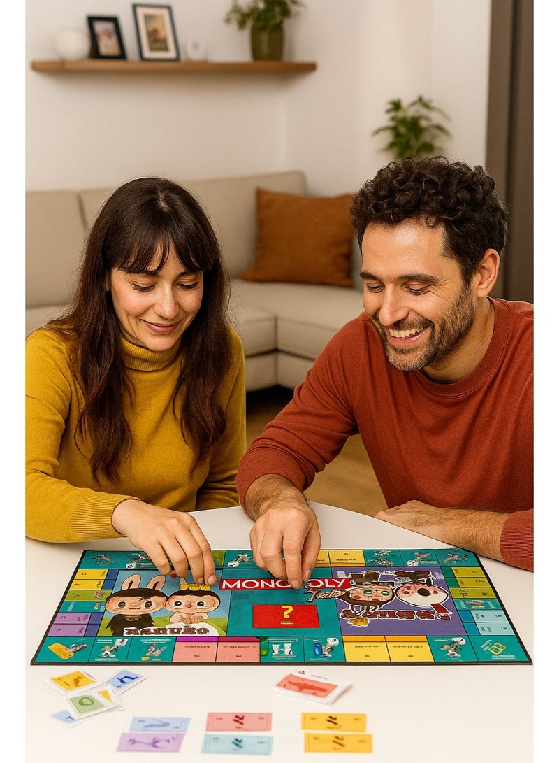 MONOPOLY LABUBU Board Game – Family Fun Game – 2–4 Players – Collectible Edition - Image 2