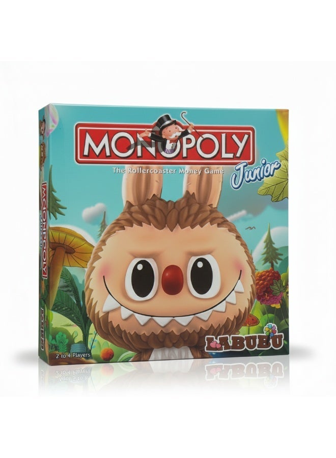 Toys R Us Monopoly Labubu – Collectible Edition – Family Board Game 2–4 Players – Gift for Kids 5+ - Image 1
