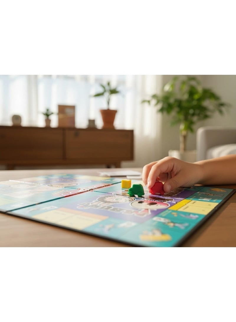 Toys R Us Monopoly Labubu – Collectible Edition – Family Board Game 2–4 Players – Gift for Kids 5+ - Image 2