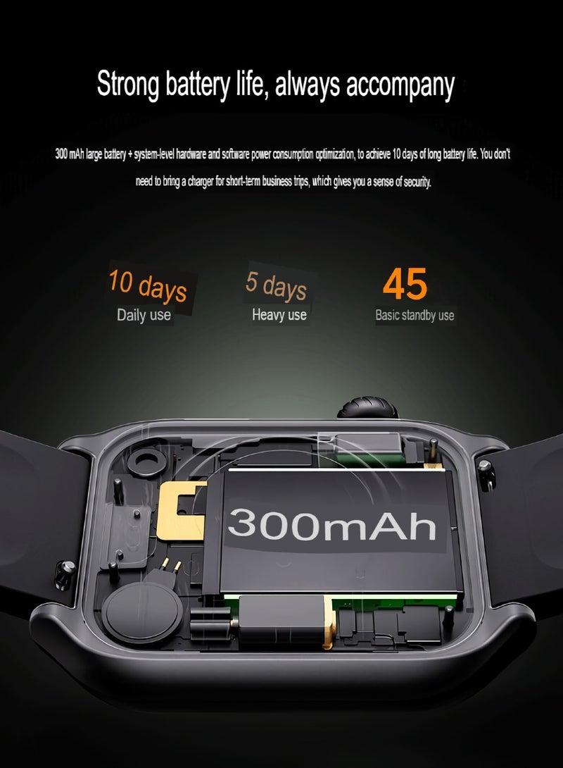 GTS7 Pro Smart Watch, Waterproof HD Display Sports Watch, Lightweight Comfortable Health Monitoring Watch, Durable Smart Wrist Watch For Men And Women, (1pc, Silicone Pink) - Image 4