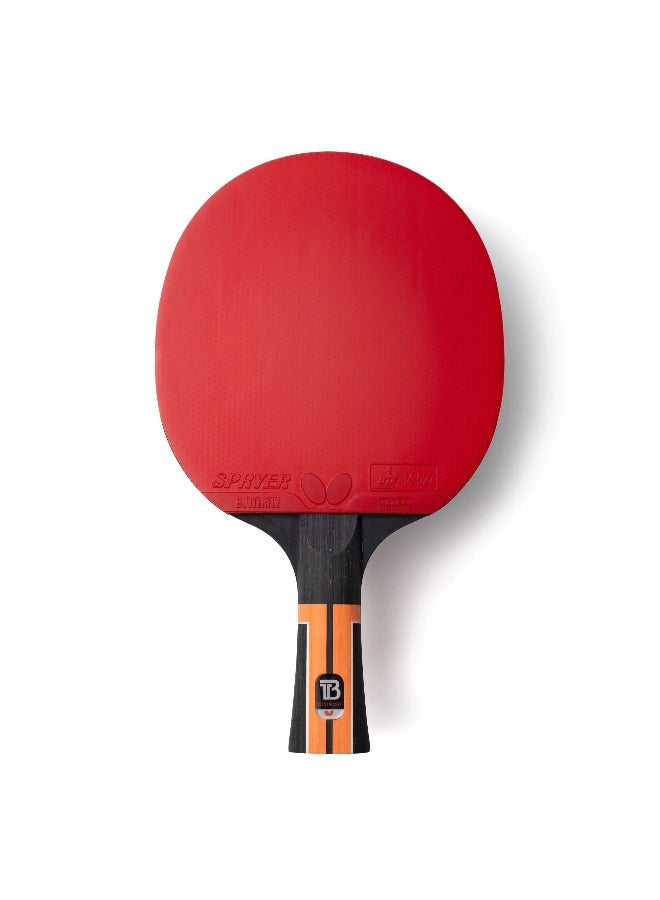 Butterfly Timo Boll Comfort Table Tennis Racket| High Control and Versatile Offense for Club Beginners and Advanced Players with Medium-Fast Grippy Rubbers - Image 4