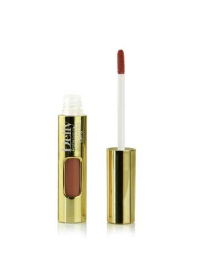Delfy Lipfix Gold Liquid Lipstick Color Crepe 8g - Image 2