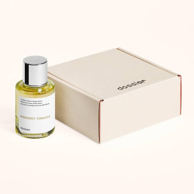 Dossier - Powdery Tobacco -Eau de Parfum - Inspired by T.Ford Tobacco Vanille - Perfume Luxury - Pure Infused - Unisex - Fragrance 1,70z (Spray 50ml) - Image 5