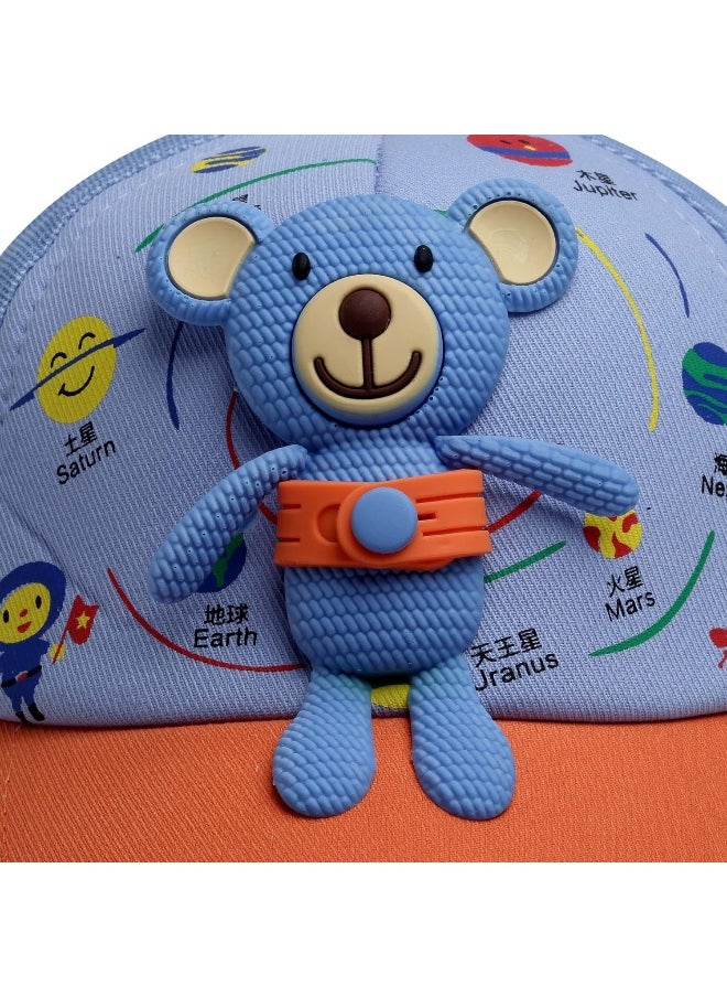 BabyMoon Teddy Summer Cap Hat Blue - pzsku/ZCD95FC42DFAE9DCE35F7Z/45/_/1741316083/5580c35c-dbaa-4571-8f52-98d14d54aca8