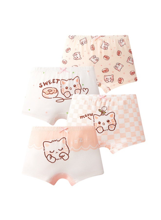 KUYING New Comfortable Skin friendly Breathable Underwear Set 0f 4 