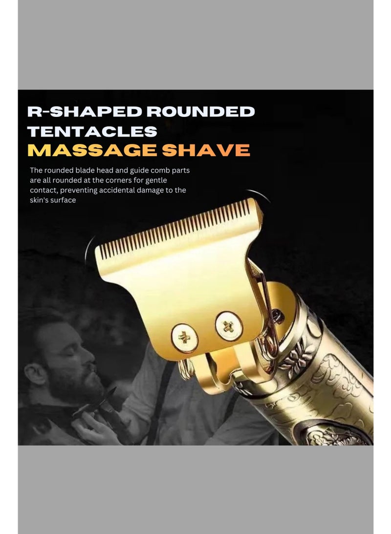 BIVATU Slim Grooming Trimmer for Men | Rechargeable Design with Hair & Adjustable Beard Combs - Image 4
