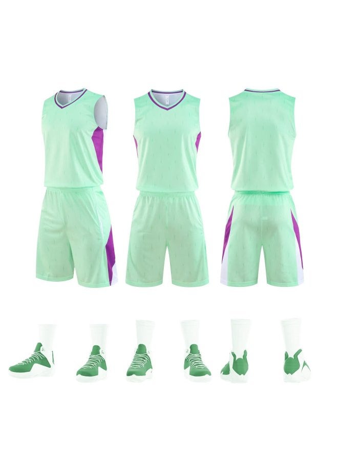 Custom Boys Basketball Jersey Vest Team Training Sports Suit Printed