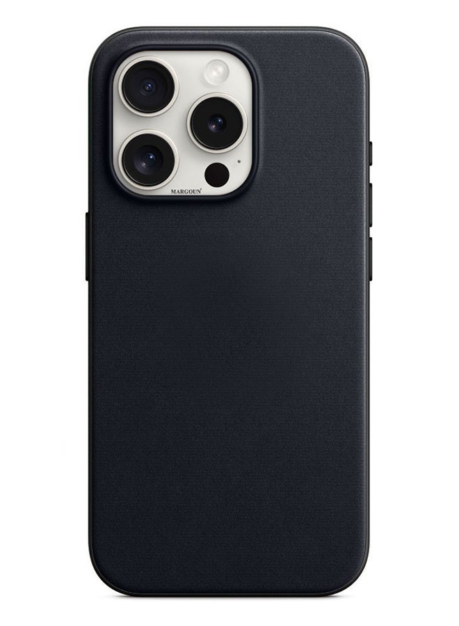 CATANES 2 Packs For iPhone 15 Pro Case and Screen Protector FineWoven Case with MagSafe Durable and Heavy Protection Black - Image 4