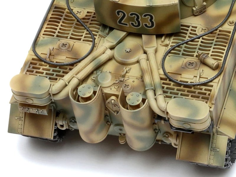 Tamiya 32603 1:48 SdKfz. 181 Tiger I Eastern Frü.Prod. Model Building, Plastic Kit, Crafts, Hobby, Gluing, Plastic Kit, Unpainted, Multi-Coloured - Image 4