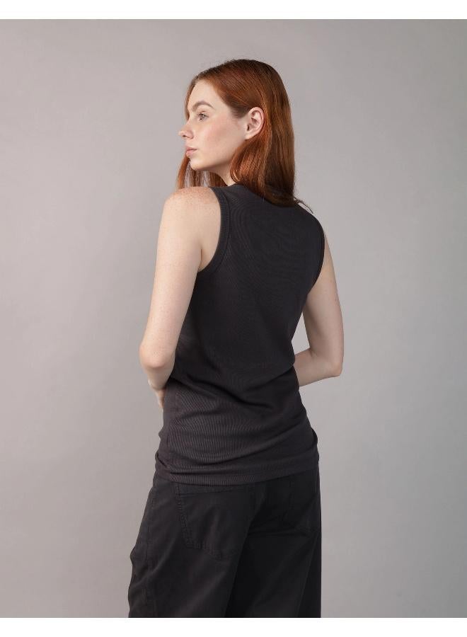 American Eagle AE Ribbed Tank Top  - Image 2