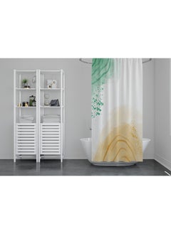 Home Print Waterproof Bathroom Curtain 