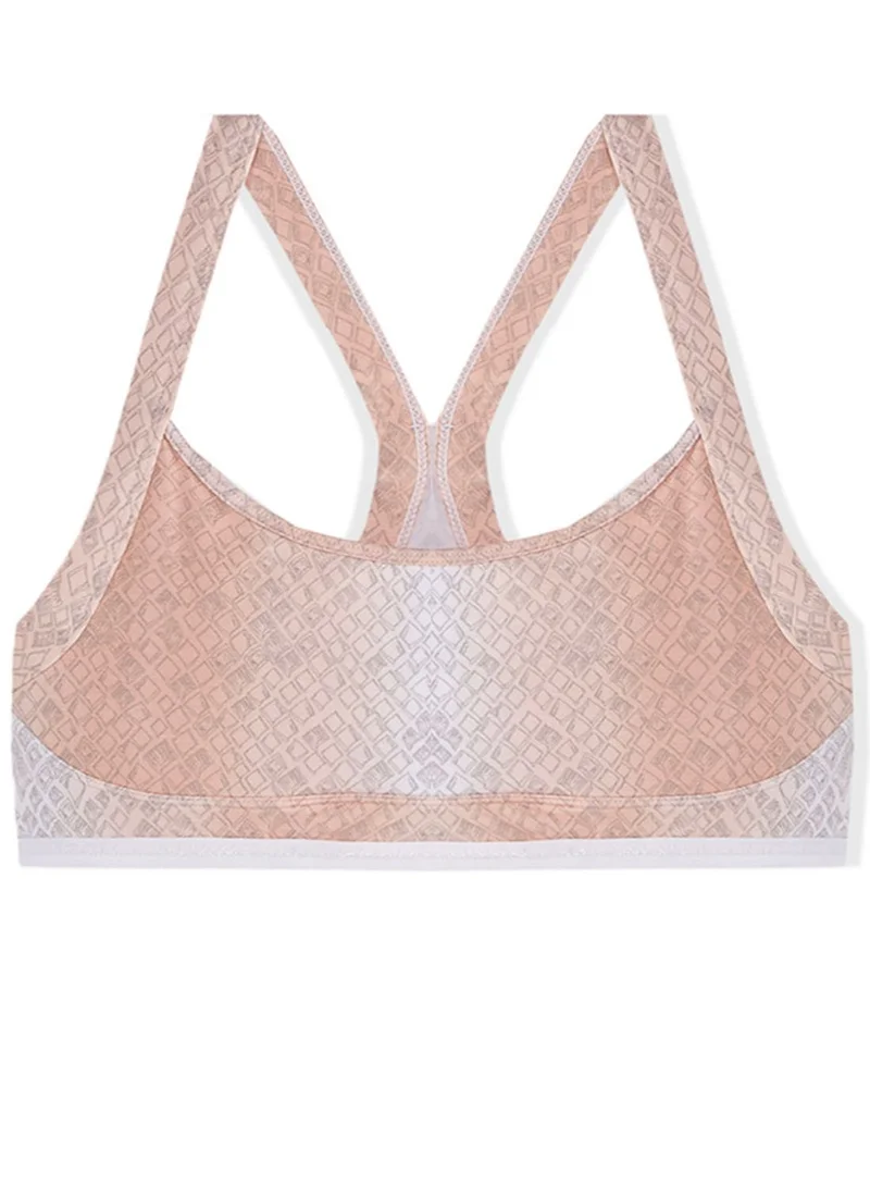 Mosmann Australia Logo Scoop Crop Top Bra