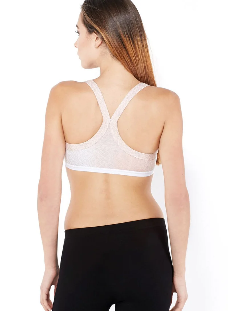 Mosmann Australia Logo Scoop Crop Top Bra