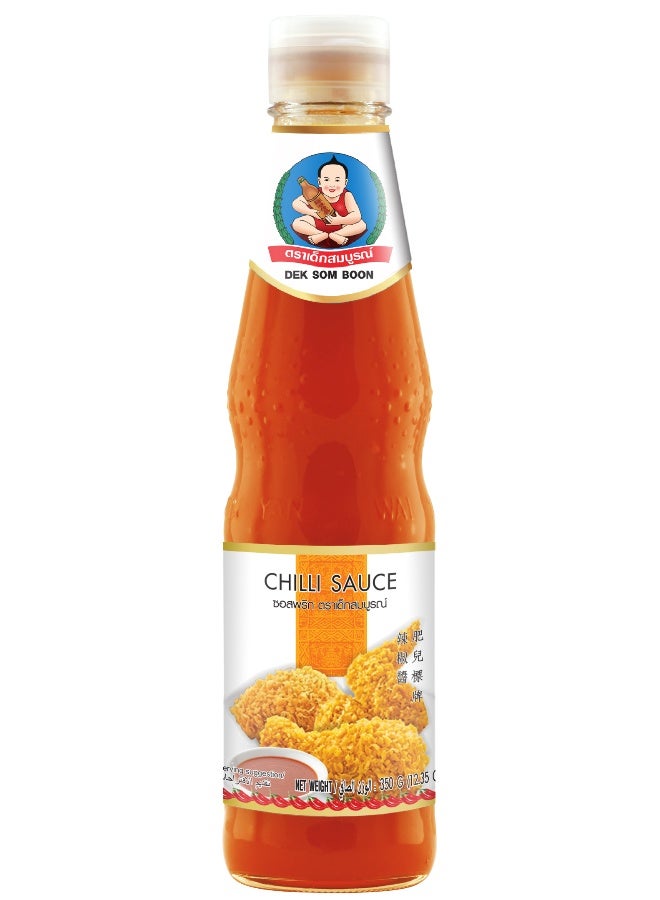 DEK SOM BOON Chili Sauce 350G, Thai Chili Sauce For Dipping Cooking And Marinades - Image 1