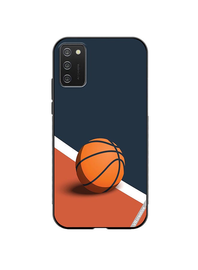 VR CREATIVE Protective Case Cover For Samsung Galaxy A03s Basketball Design Multicolour - Image 1