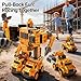 KIZONLY Transform Toys for Boys 46 5 in 1 Take Apart Toys for Boys 35 Construction Excavator Transform Assembling Robot Toy for Kids Educational Birthday Gift for 4 5 6 7 8 Year Old Boy Girls - Image 4