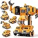 KIZONLY Transform Toys for Boys 46 5 in 1 Take Apart Toys for Boys 35 Construction Excavator Transform Assembling Robot Toy for Kids Educational Birthday Gift for 4 5 6 7 8 Year Old Boy Girls - Image 2