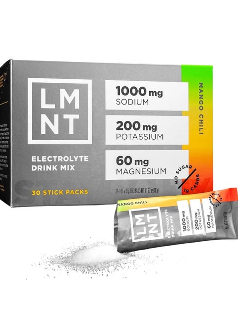 LMNT Electrolyte Drink Mix, Mango Chili, 30 Stick Packs
