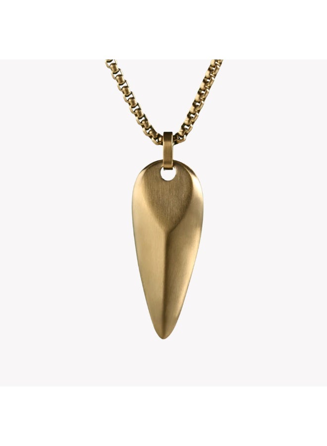 ZINK Men's Gold Stainless Steel Necklace | ZJPD012G - Image 1