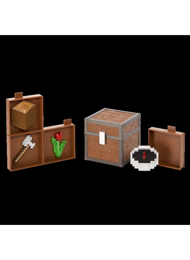 Novelty Loot Chest - Forest- Minecraft By Noble Collection 