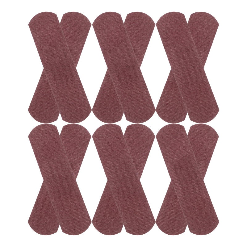 Flexible Fabric Adhesive Bandages 50 Pack Breathable Elastic Fingertip Wound Care for Sensitive Skin - Image 2