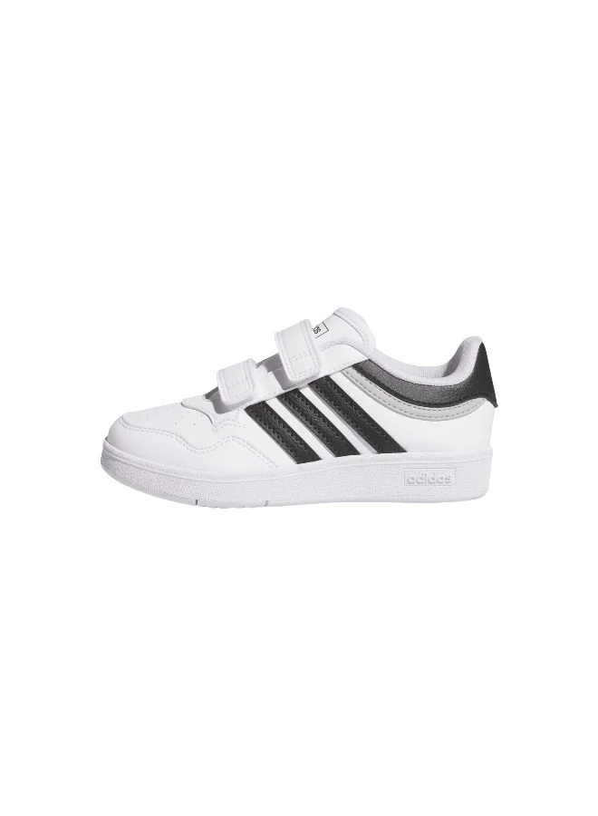 adidas HOOPS 4.0 CF C أبيض كاجوال للأطفال أولاد وبنات مقاس 2.5