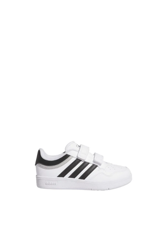 adidas HOOPS 4.0 CF C أبيض كاجوال للأطفال أولاد وبنات مقاس 2.5